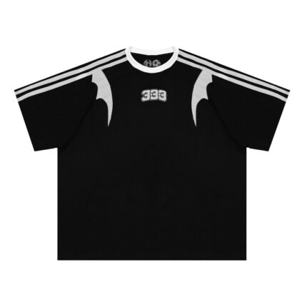 New 333 Half Evil Tee Black