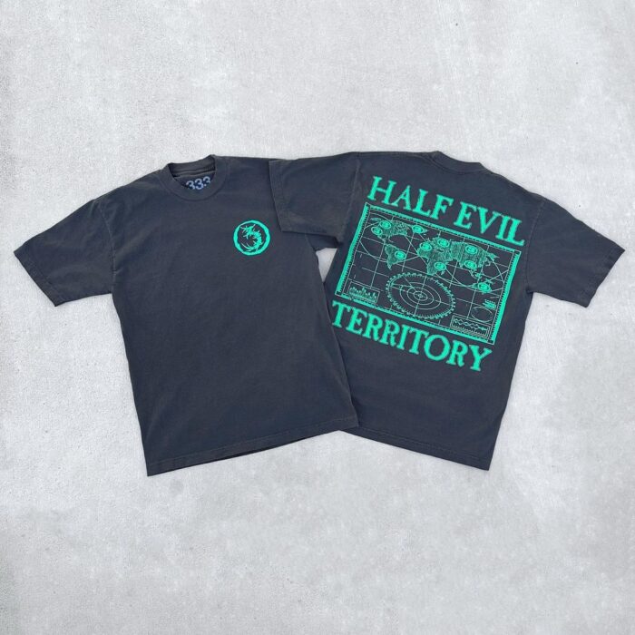 Half Evil Global Territory Tee Black