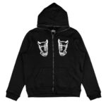 Half Evil x Kodone K Girl Full Zip Hoodie Large RARE style